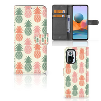 Xiaomi Redmi Note 10 Pro Book Cover Ananas