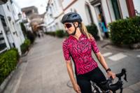 Rogelli Abstract Korte Mouw fietsshirt dames