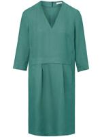 Jurk van 100% linnen Van Riani groen