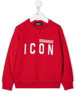 DSQUARED2 KIDS sweat à logo Icon imprimé - Rouge