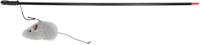 Trixie Speelstang met pluche muis, 100 cm (diverse kleuren)