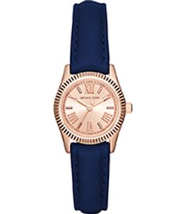 Horlogeband Michael Kors MK2539 Leder Blauw 14mm