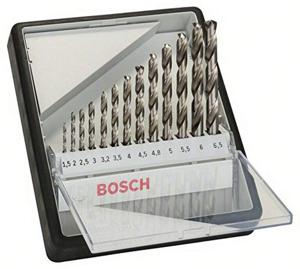 Bosch Accessories 2607010538 HSS Metaal-spiraalboorset 13-delig Geslepen DIN 338 Cilinderschacht 1 set(s)