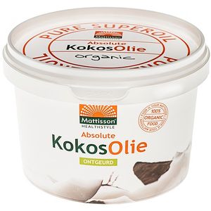 Kokosnoot Olie Ontgeurd Mattisson 500ml