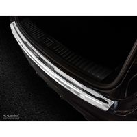 RVS Bumper beschermer passend voor 'Deluxe' Porsche Cayenne III 2017- 'Performance' Zilver/Zwart AV244093 - thumbnail