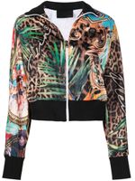 Philipp Plein veste à imprimé baroque - Noir