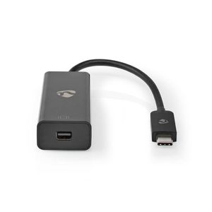 USB-Adapter | USB 3.2 Gen 1 | USB-C© Male | Mini DisplayPort Female | 0.2 m | Rond | Vernikkeld |