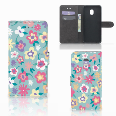 Samsung Galaxy J7 (2018) Hoesje Flower Power