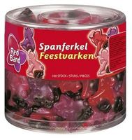 Red Band Red Band Silo Feestvarken Winegums 100 Stuks 1200 Gram