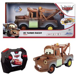 Dickie Toys 203084033 Cars Turbo Racer Mater 1:24 RC modelauto voor beginners Elektro Hulpdienstvoertuig