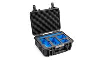 B&W International B&W Outdoor Transportkoffer voor Insta360 X4, type 1000, zwart, waterdicht volgens IP67-certificering, stofdicht, onbreekbaar en onverwoestbaar, zwart, Typ 1000 - Innenmaß 25x17x9cm,