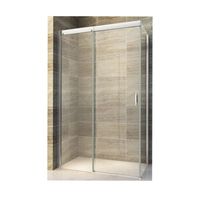 BWS Douchecabine Softclose 2.0 120x120 cm met Nisdeur en Zijwand 8mm Aluminium NANO Coating