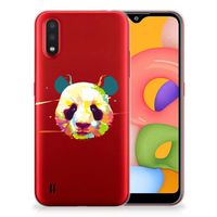 Samsung Galaxy A01 Telefoonhoesje met Naam Panda Color