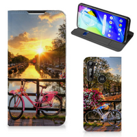 Motorola Moto G8 Power Book Cover Amsterdamse Grachten - thumbnail