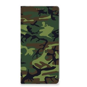 Xiaomi Redmi Note 12 Pro Plus Hoesje met Magneet Army Dark