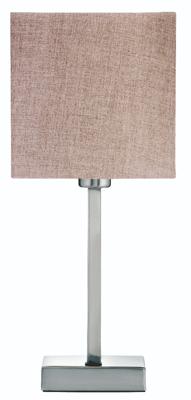 HighLight tafellamp Square - mat staal -  excl. kap