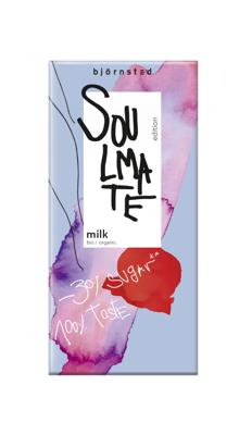 Björnsted Soulmate Milk Melkchocolade 80 g Björnsted Soulmate Milk Melkchocolade 80 g