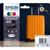 Epson Inktcartridge T05H6, 405XL Origineel Combipack Zwart, Geel, Cyaan, Magenta C13T05H64010 - thumbnail