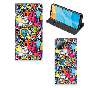 OPPO A15 Hippe Standcase Punk Rock