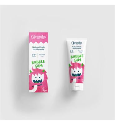 Nordics Nordics Tandpasta Kind Bubble Gum Vegan (50ml) Nordics Nordics Tandpasta Kind Bubble Gum Vegan (50ml)