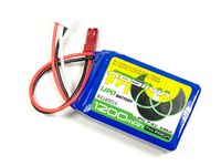 Absima zender lipo accu 2S 7.4V 1200mAh SC met BEC stekker (oa. CR6S/CR6P)