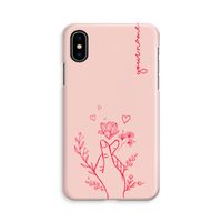 Giving Flowers: iPhone Xs Volledig Geprint Hoesje