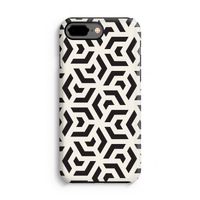 Crazy pattern: iPhone 8 Plus Tough Case - thumbnail