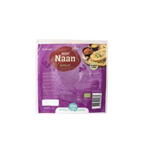 Mini-naan knoflook bio