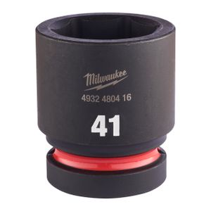 Milwaukee Accessoires SHOCKWAVE Krachtdop Hex 1&apos;&apos; kort 41 mm | 1 stuk - 4932480416