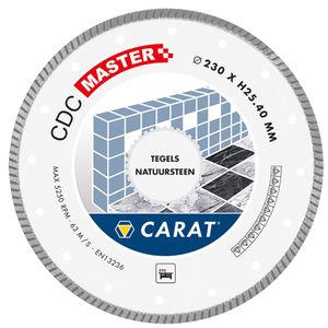 Carat DIAMANTZAAG TEGELS/NAT.STEEN Ø150x22,23MM, CDC MASTER - CDCM150300 - CDCM150300