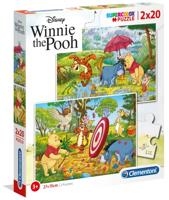 Clementoni legpuzzel Disney Winnie the Pooh 20 stukjes 2 stuks