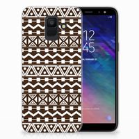 Samsung Galaxy A6 (2018) TPU bumper Aztec Brown - thumbnail