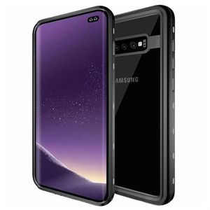 Redpepper IP68 Samsung Galaxy S10 Waterdicht Hoesje - Zwart / Doorzichtig