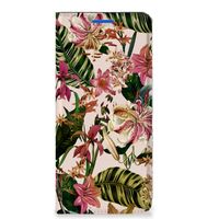 OPPO Reno6 5G Smart Cover Flowers - thumbnail