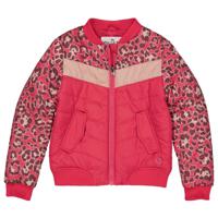 Quapi Meisjes zomerjas - Mia - AOP maroon rood animal