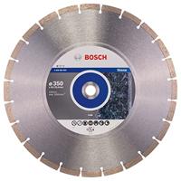 Bosch diamantdoorslijpschijf standaard voor Stone 350 x 20,00 und 25,40 x 3,1 x 10 mm
