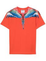 Marcelo Burlon County Of Milan Kids t-shirt à imprimé Wings - Rouge