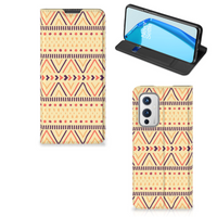 OnePlus 9 Hoesje met Magneet Aztec Yellow - thumbnail