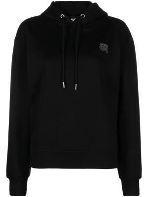 Karl Lagerfeld Hoodie van biologisch katoen - Zwart Karl Lagerfeld Hoodie van biologisch katoen - Zwart