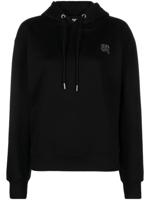 Karl Lagerfeld Hoodie van biologisch katoen - Zwart