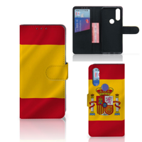 Motorola One Macro Bookstyle Case Spanje