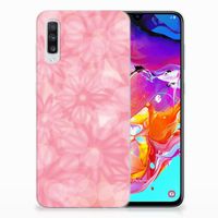 Samsung Galaxy A70 TPU Case Spring Flowers