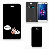 Huawei Y5 2 | Y6 Compact Magnet Case Cow - thumbnail