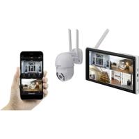 Sygonix SY-6440258 Bewakingscameraset Radiografisch 4-kanaals Met 1 camera 2304 x 1296 Pixel 2.4 GHz