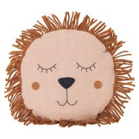 Ferm Living Safari Kussen Leeuw - Roze