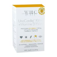 Unocardio 1000 + Vitamine D 1000 60 Softgels - thumbnail