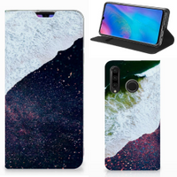 Huawei P30 Lite New Edition Stand Case Sea in Space - thumbnail