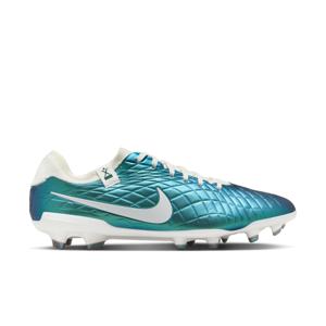 Nike Tiempo Legend 10 Pro Gras Voetbalschoenen (FG) Smaragdgroen Wit