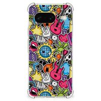 Google Pixel 8 Anti Shock Bumper Case Punk Rock