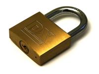 Dulimex Cilinderhangslot HS 252B KA 25mm sleutelnummer 252 dubbel vergrendeld 0182.400.2252